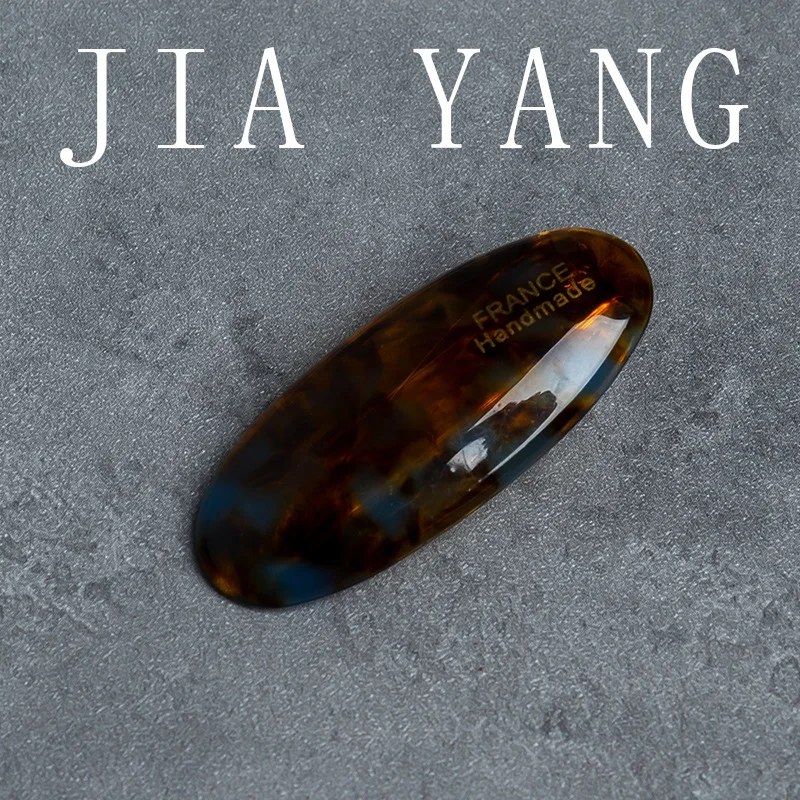 الكورية خلات مشبك شعر صغير البيضاوي سلس تصميم التمساح كليب للنساء خمر شيك الجانب الانفجارات المشابك عدم الانزلاق يوميا #6