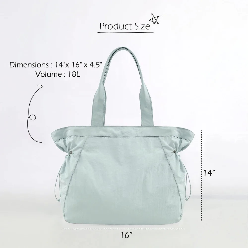 Vegan Nylon Shoulder Tote Bags Women Luxury Designer Fashion Simple Crossbody Bag Female Casual Versatile Large Capacity Handbag