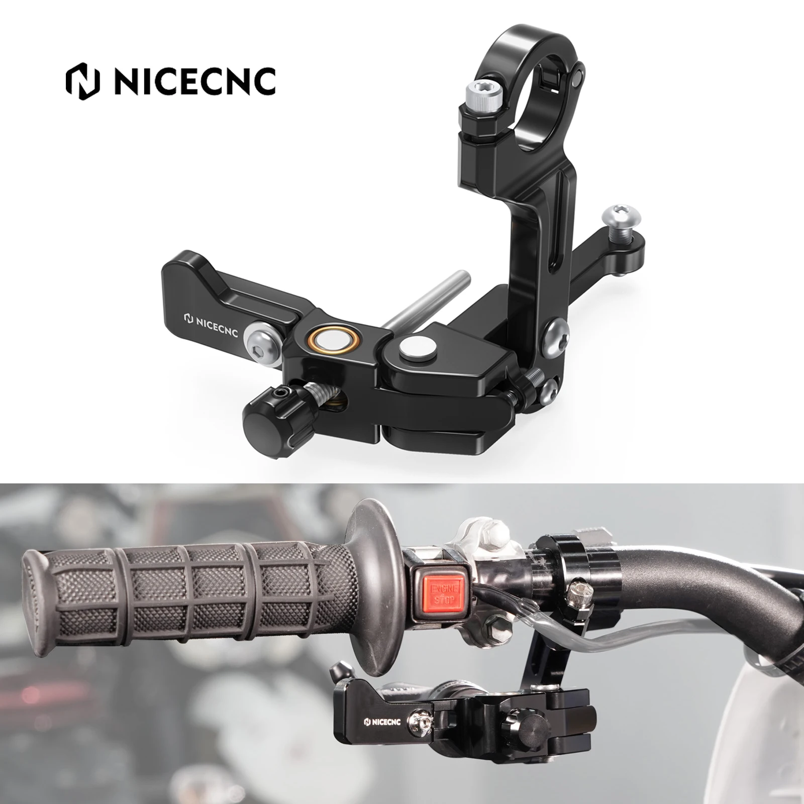 

NICECNC For KTM EXC 300 22mm Left Thumb Brake Assembly EXC 250 EXCF 350 EXC 450 SX 125 SXF 250 SXF 450 XCW TPI For Husqvanra TE