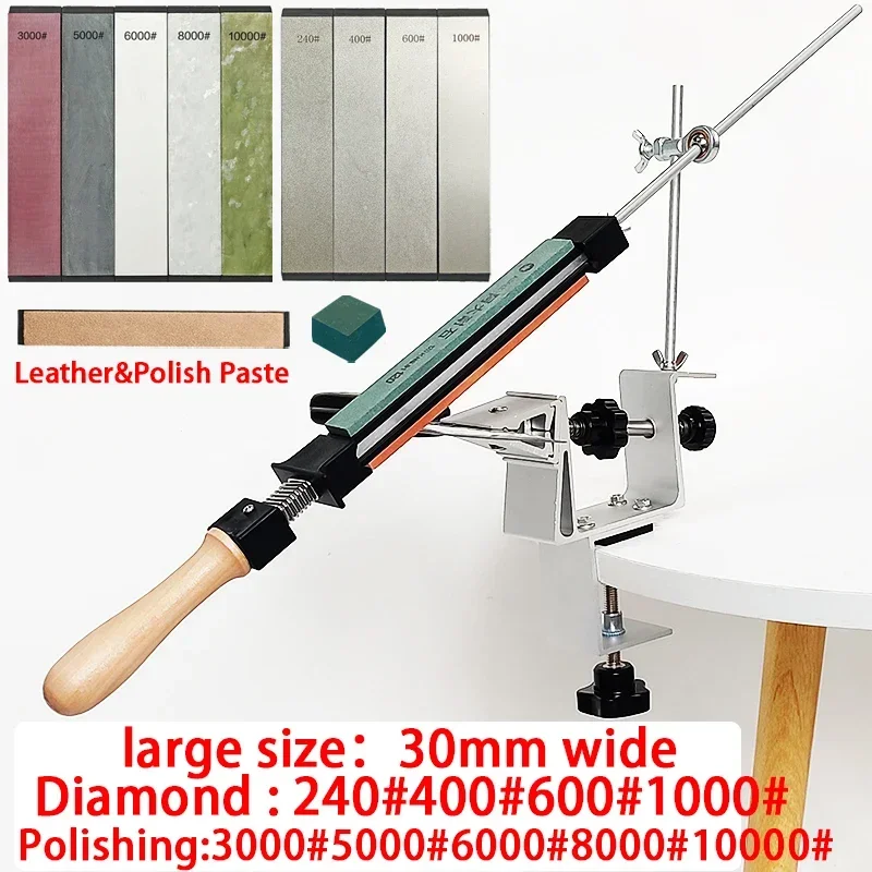 

Angle Fixed Knife Grinder Professional Grinding Stone Kitchen Grinding System Honing Diamond Grinder Woodworking Tool Wheatstone