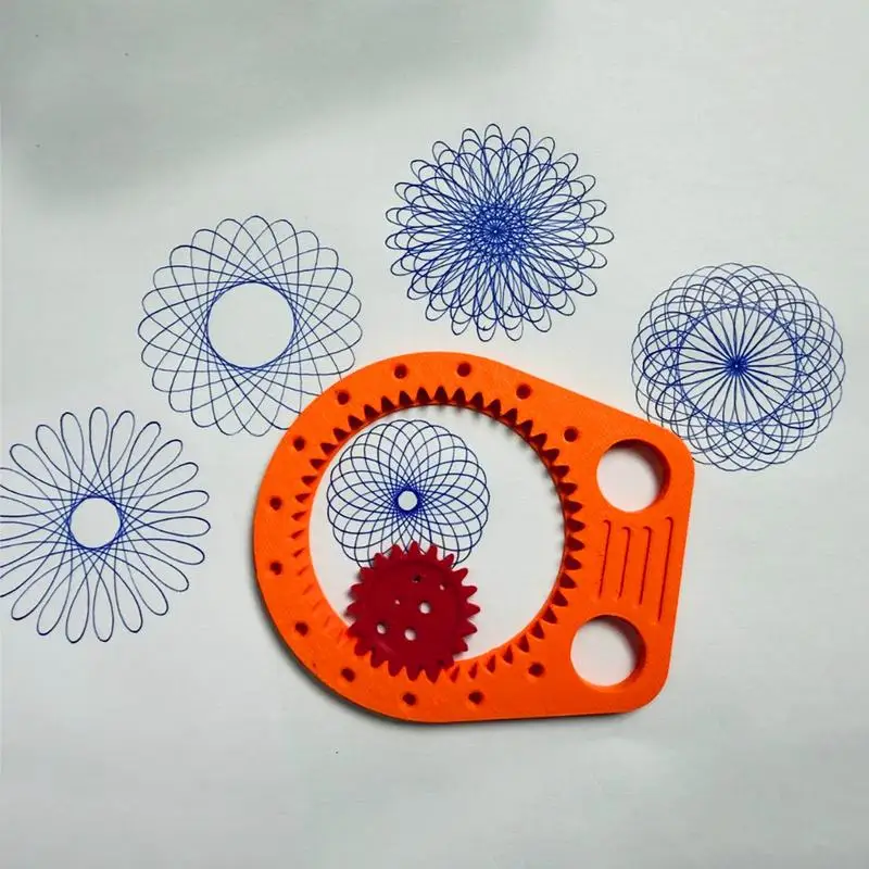 Шаблон для геометрического рисования, инструмент для прецизионного рисования, креативный геометрический многоразовый трафарет для рисования, ремесел, эскизов, дизайн