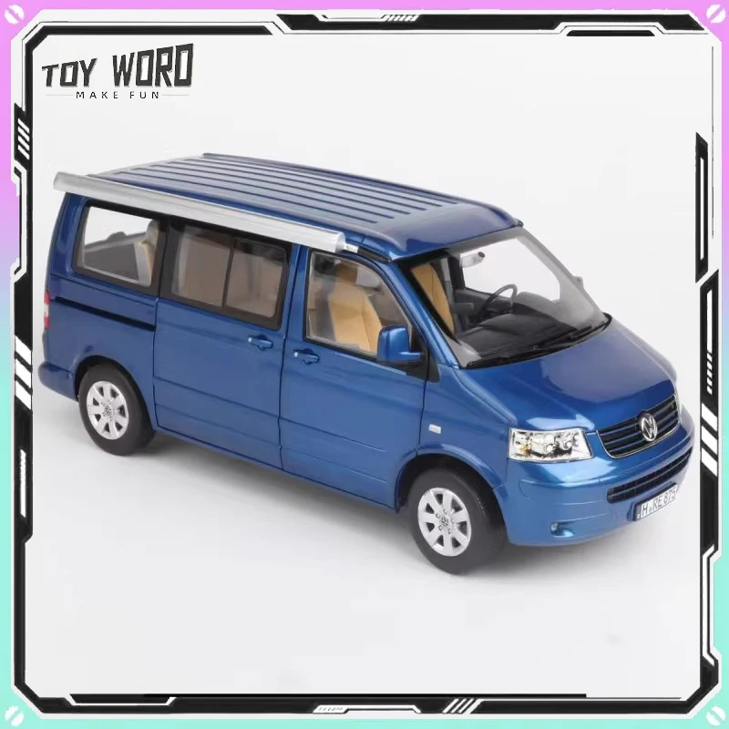 

New 1:18 NOREV Cars Model Volkswagen T5 VW California 2003 Ravenna Camping Car Alloy Model Toys Birthday Gifts Auto Enthusiasts