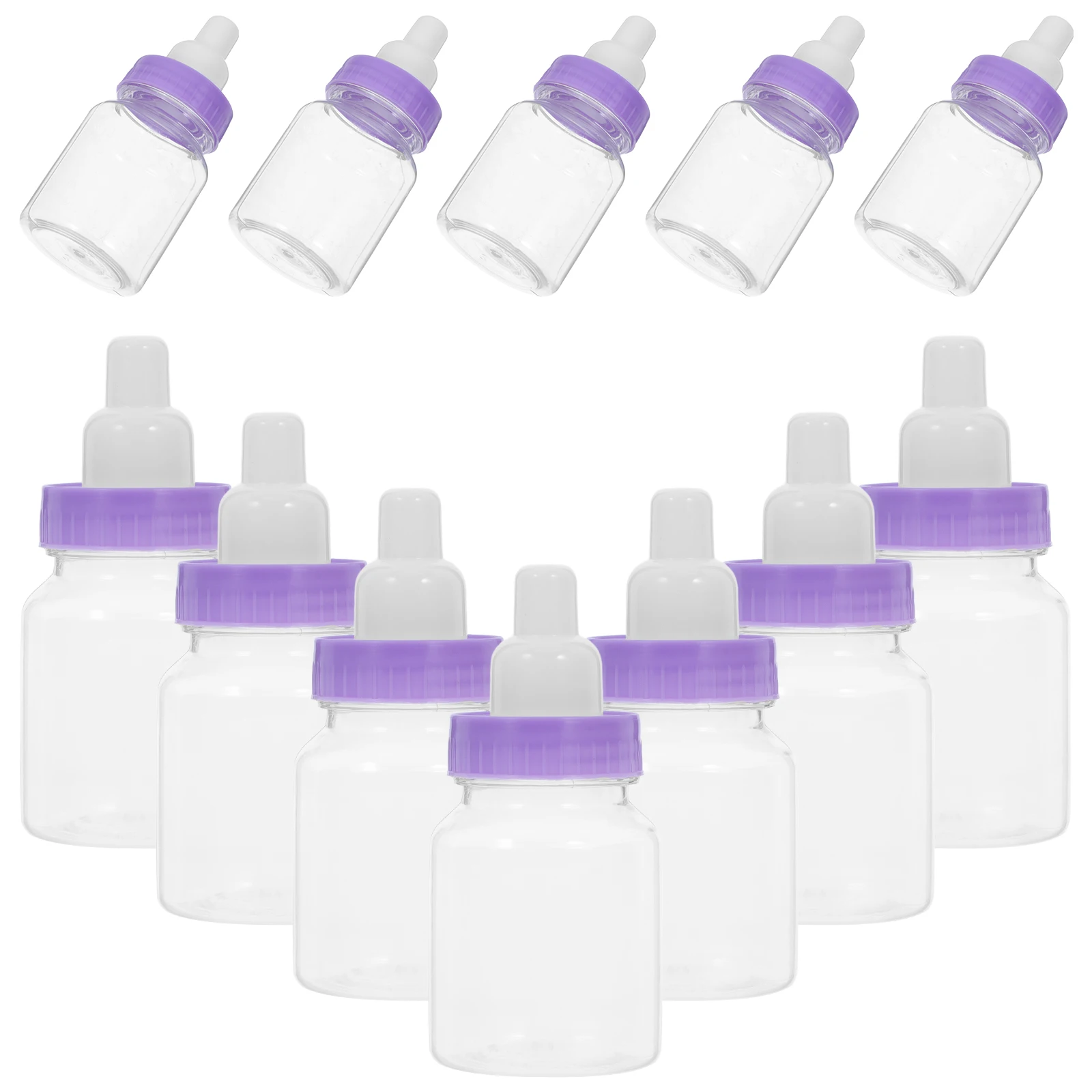 

Baby Bottle Candy Box Transparent Containers for Baby Shower Party Favors Milk Bottle Box Celebration Gifts Packaging