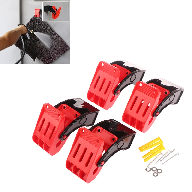 1Pc Car Cleaning Floor Mat Cleaning Hooks Carpet Wash Clamp Multifunctional Mat Clip Tools Auto Carpet Wash Clamp Accessories