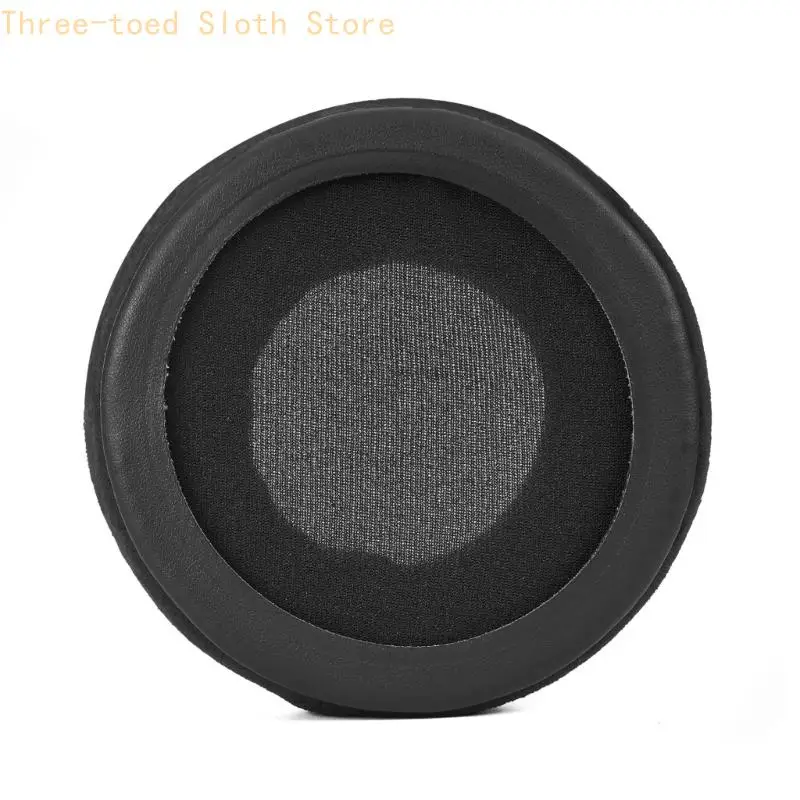 Headphone Ear Cushions Pair for Worn Pad Refreshing, Compatible for Superlux HD681 HD668B HD672, Black Fabric Replacement
