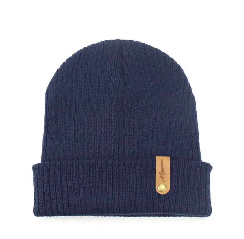Marke Oohmy Strickmützen für Männer und Frauen, Skullies-Kappen, wärmende Mütze, lässige Mütze, einfarbig, männlich und weiblich, Winter, 2024 – Detail 24