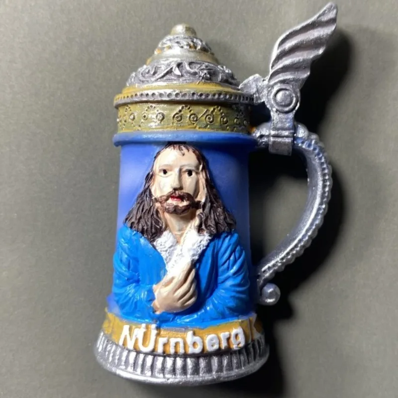 ألمانيا مغناطيس الثلاجة رسالة مجلس ديكور ميونيخ برلين بريمن فرانكفورت السفر تذكارية الثلاجة ملصق ديكور المنزل