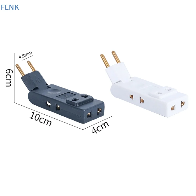 [FN]4 In 1 Wall Outlet Extension EU Electrical Socket 180 Degree Plug Adapter Travel Aadapter Portable Power Converter