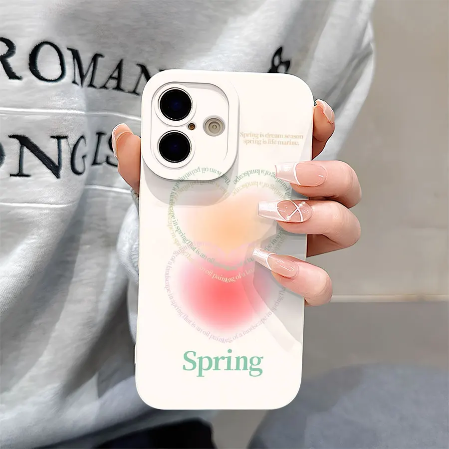 Angel Eye Matte TPU Soft Phone Case, Compatible with Plus360-Degree Protection for iPhone 17 to 11 Pro Max