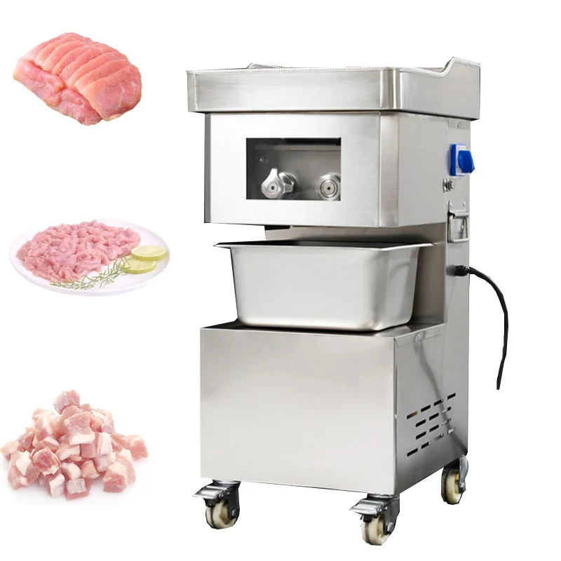 New Type Meat Cutting Machine 220V/110V  Meat Slicer Fresh Meat Slicing Machine Shreds Cutter Optional Thickness