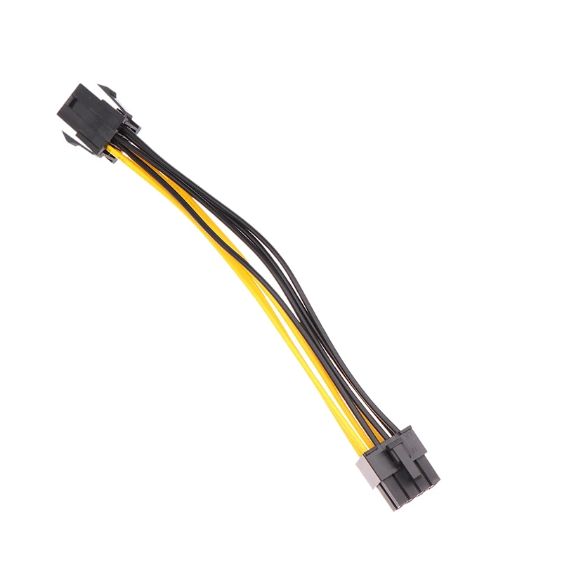 Adaptateur PCI-e 6 broches mâle vers 8 broches femelle, convertisseur pour carte vidéo GPU