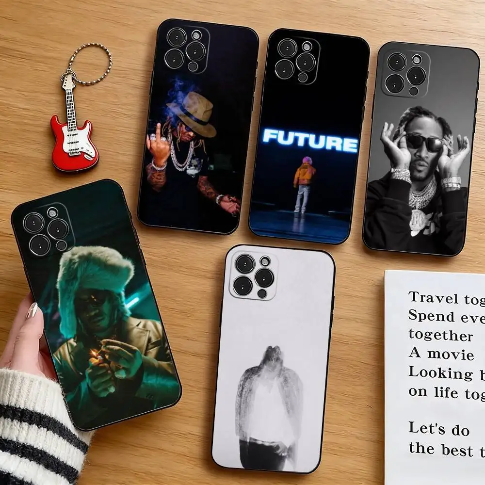 

F-Future Rapper Phone Case For iPhone 17, 16,15,14,13,12,11 Plus,Pro Max, Others Soft Black Cover