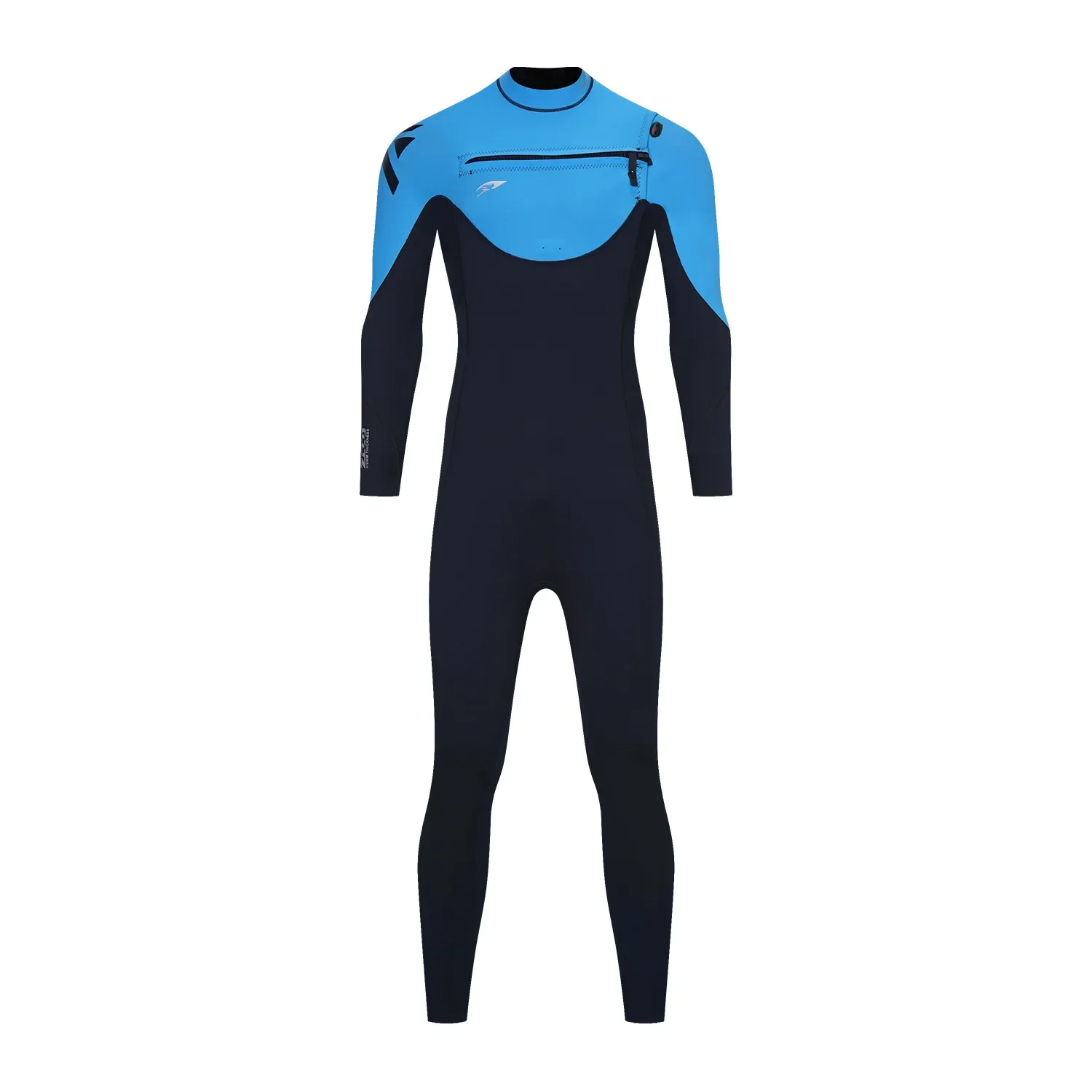 2/3Mm Men's And Women's Horizontal Zipper Long-sleeved Trousers Adult Cold S uit Wetsuit Snorkeling Suit Wetsuit Surf Suit