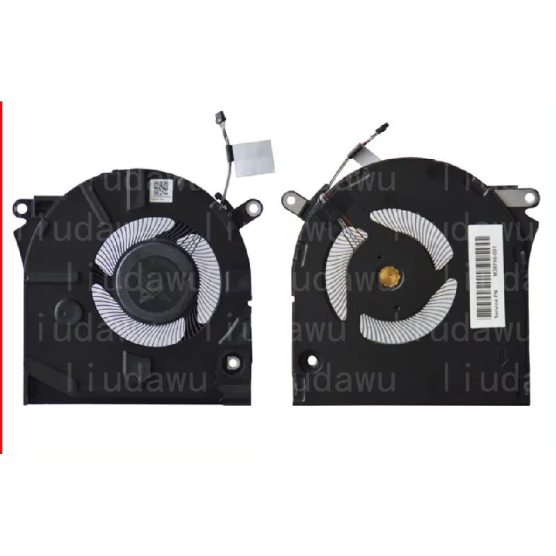 New Compatible CPU GPU Cooling Fan for HP Envy 14-EB TPN-Q252 M38796-001 ND75C37-20D15 DC5V Fan