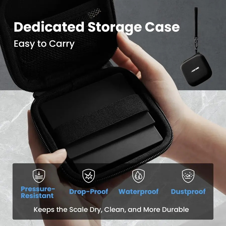 Super Mini Espresso Scale with Timer, Digital Coffee Scale with Espresso Pour Over Manual Mode, Rechargeable Coffee Bean Scale,