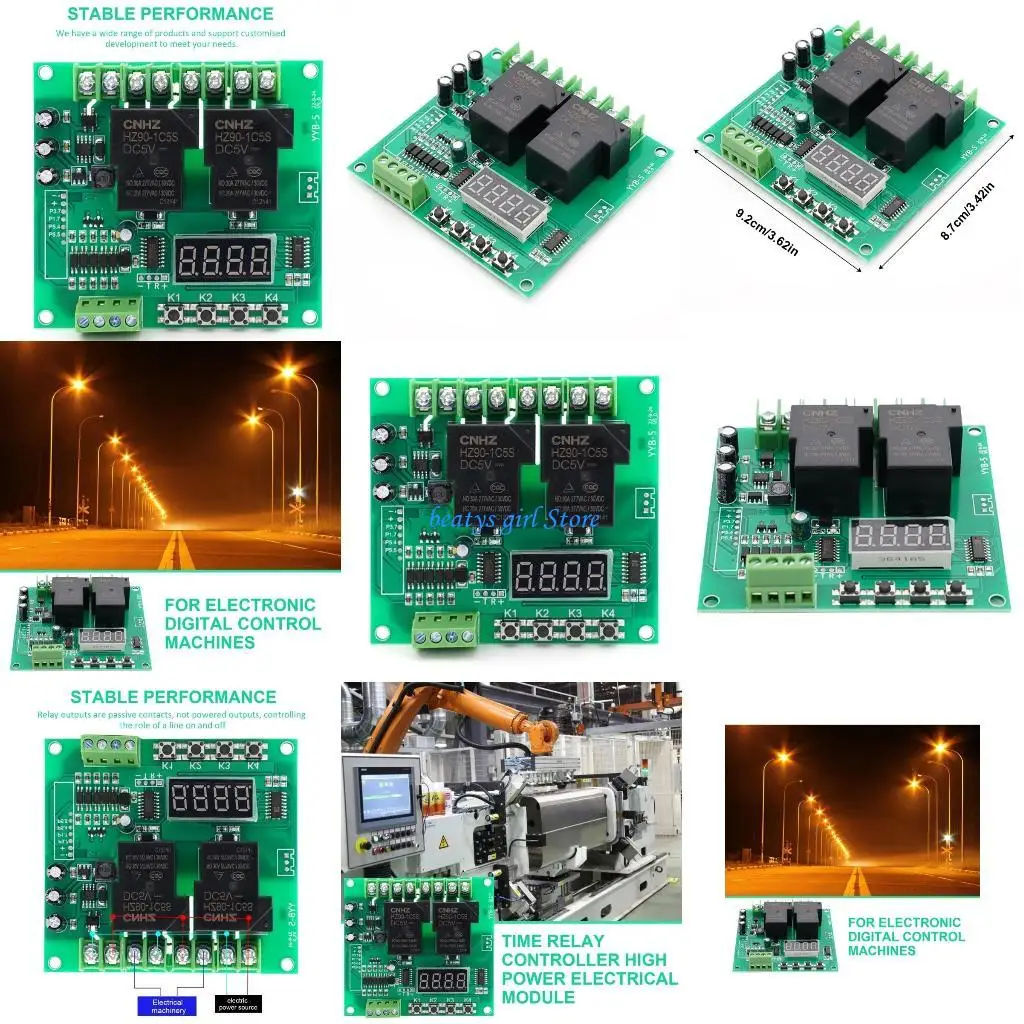 

C7AB YYB-5 Agricultural Irrigation Timers Module Timing for Waterings Requirements