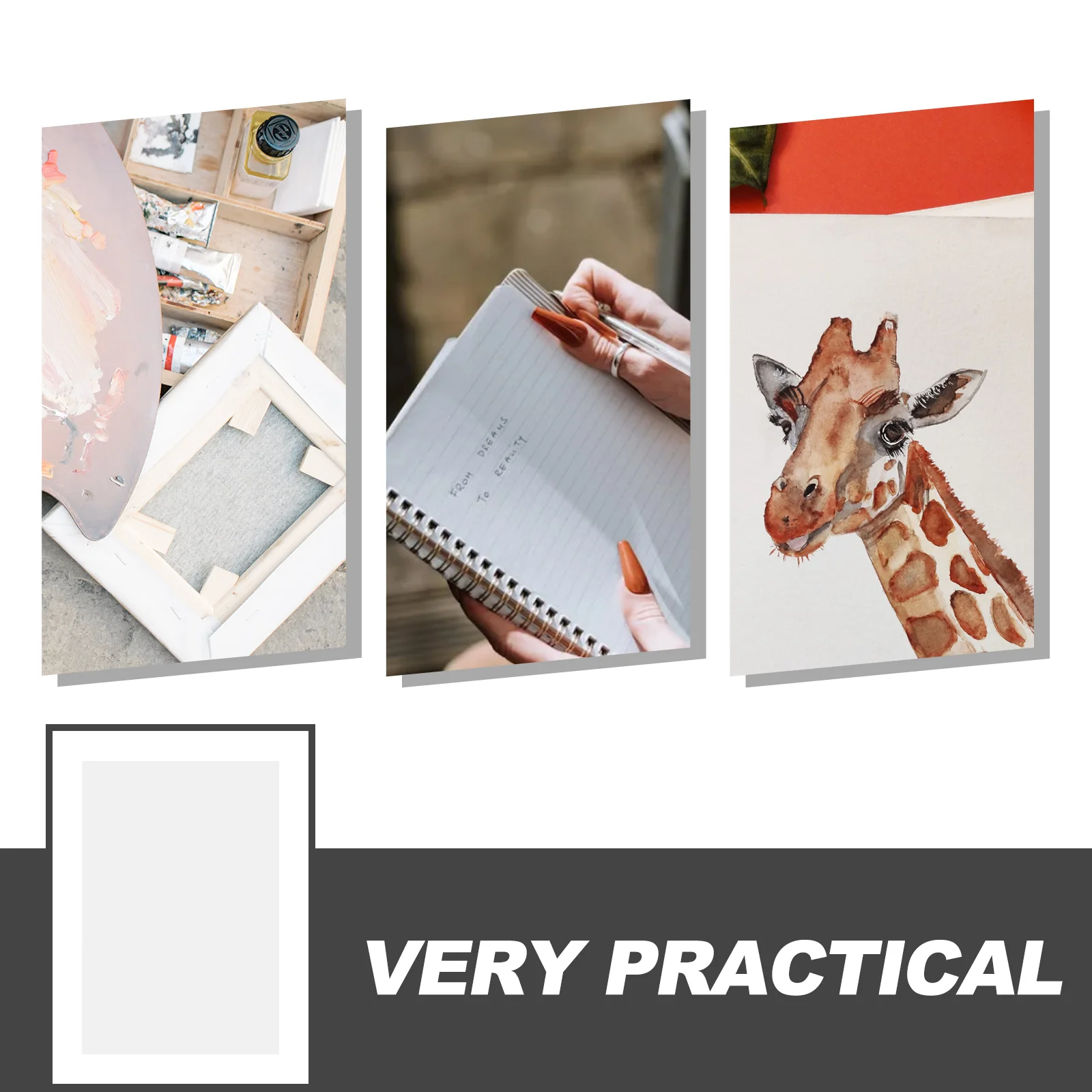 100 Sheet Vellum Paper Printer Translucent Tracing Copy Engineering Drawing Creative Child