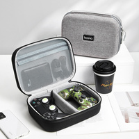 Large Gamepad Storage Bags With Handle Hard Shell Storage Box Double Pro Game Controllers Organizer Tech Pouch Store 2 Gamepads