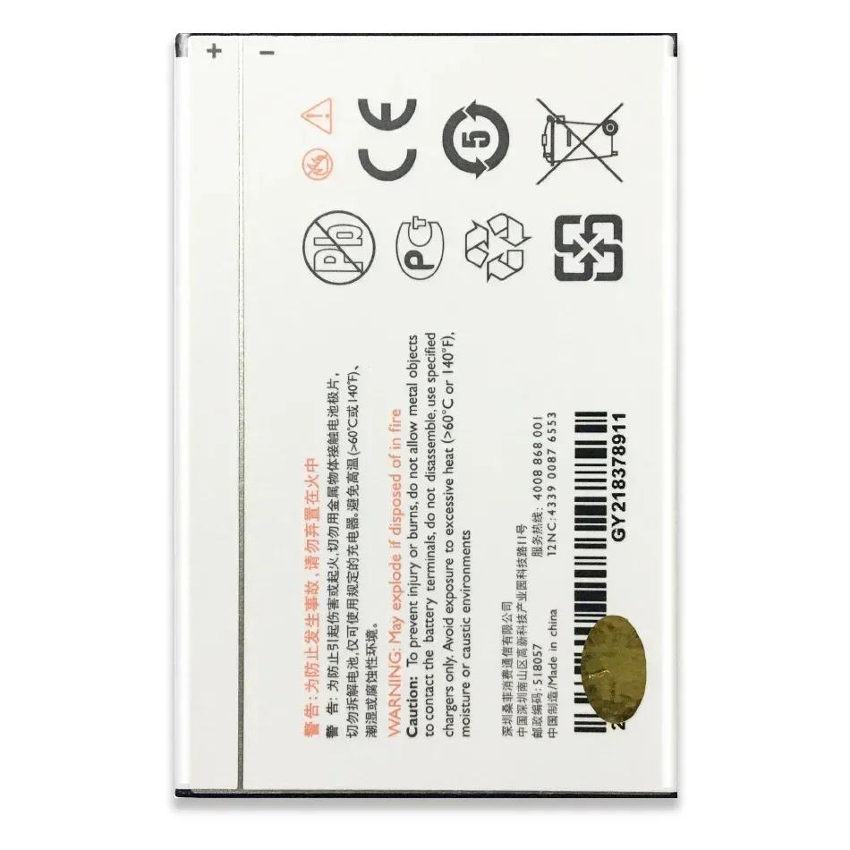 Batería de teléfono móvil para Philips Xenium X622 W632 W336 V726 CTX622 CTW622 CTW632 CTW336, 2100Mah, AB2100AWMC