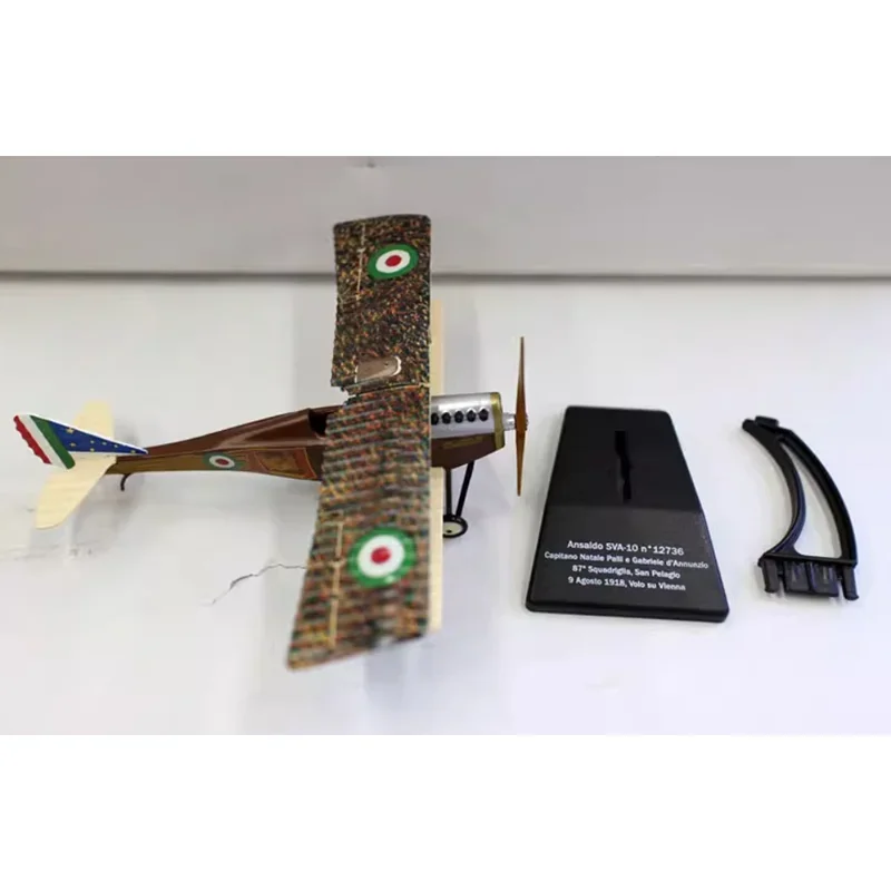 دييكاست 1/72 مقياس الإيطالية SVA 10 Ansaldo مقاتلة Biwing Rreconnaissance نموذج طائرة سبيكة نموذج جمع العرض