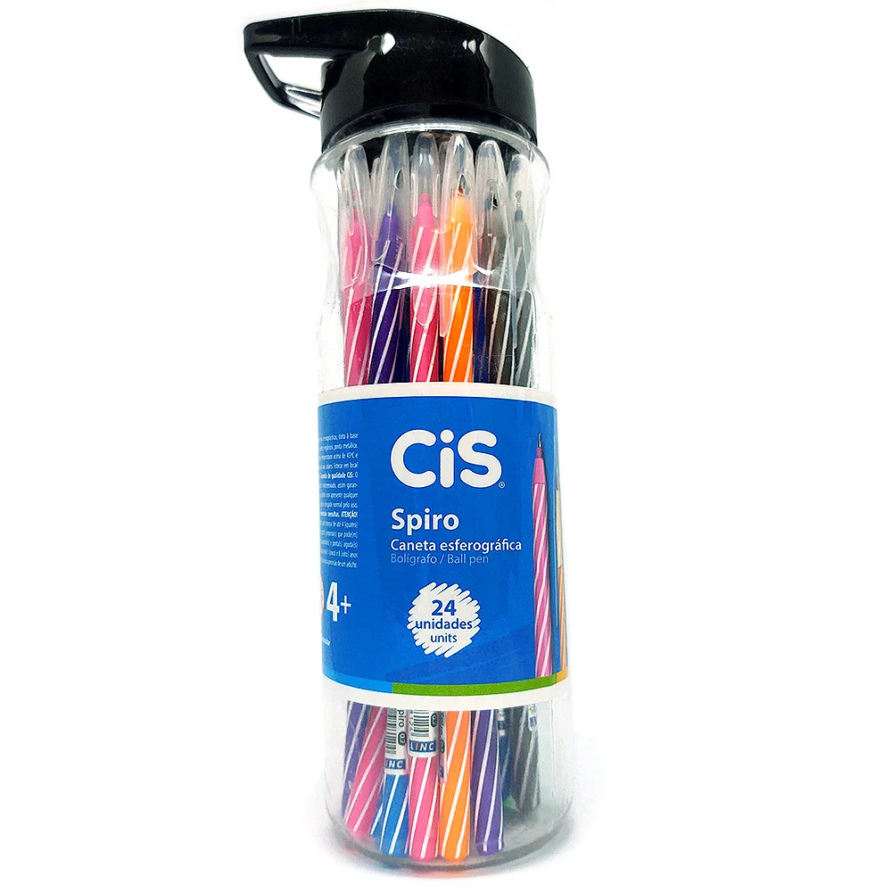 Spiro Pen CiS Colorful Bottle Pot-24 Units