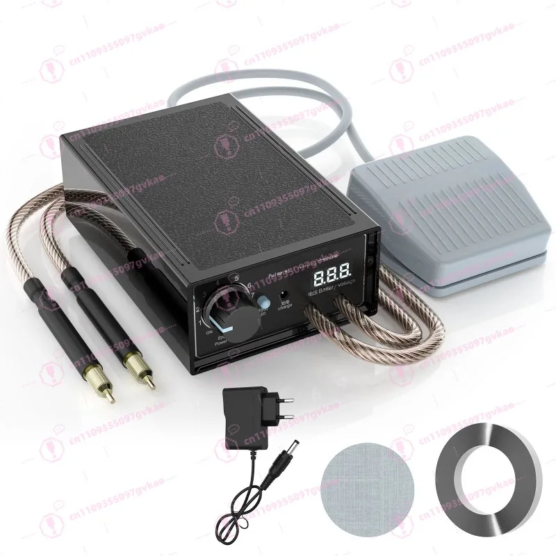 

8000W Mini Spot Welder DIY Automatic Dual Pulse Spot Welder 1200A Portable Spot Welding Pen Suitable for 0.1-0.3MM Nickel Strip