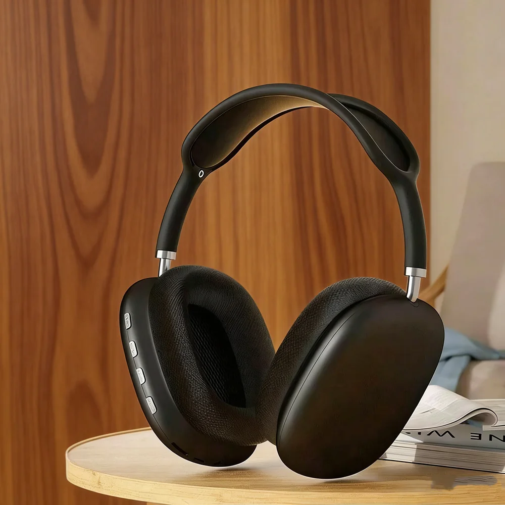 سماعة رأس بلوتوث لاسلكية جديدة مع ميكروفون: سماعة أذن ستيريو مصممة للرياضة والألعاب واتصال الهاتف بدون خياطة