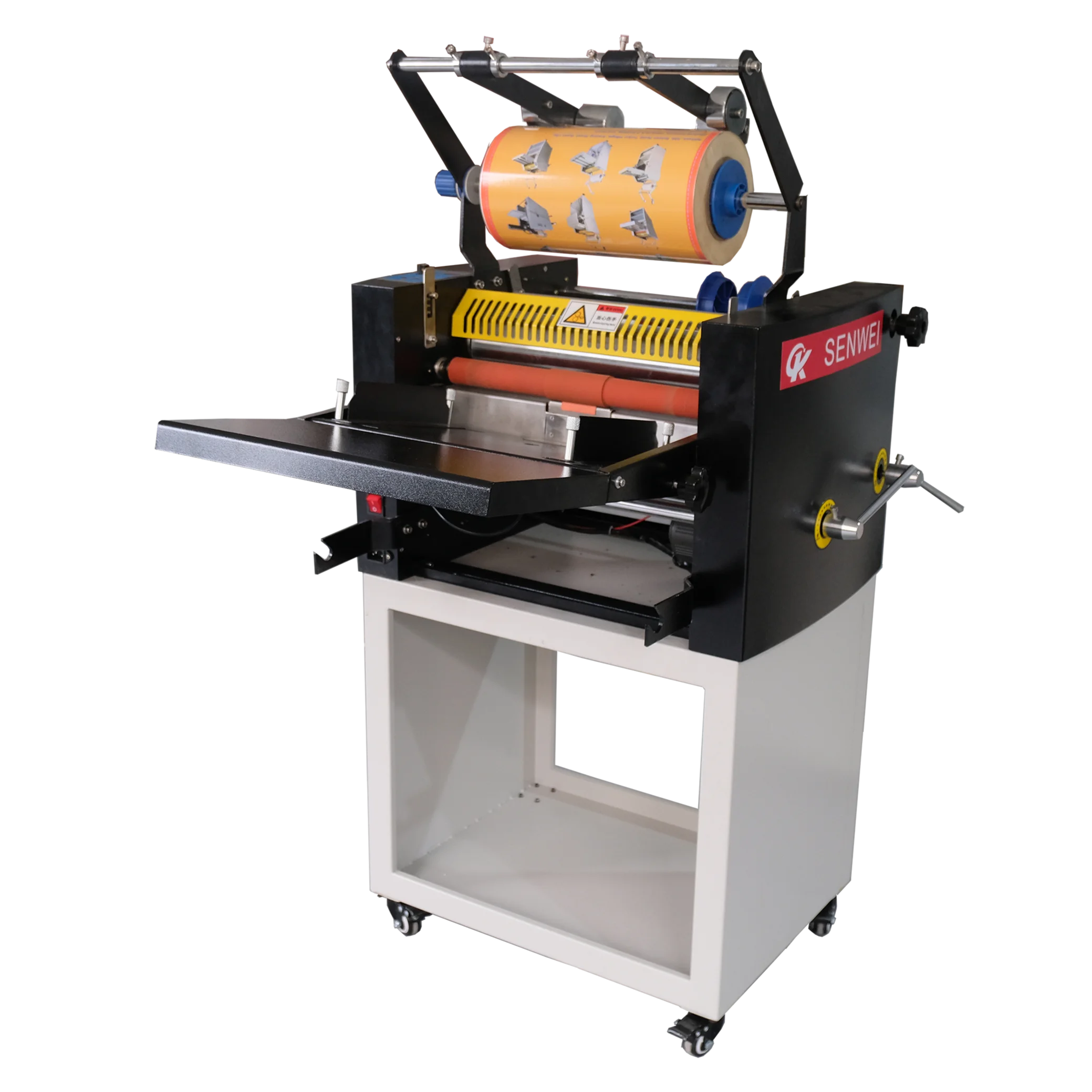 

SMFM375E Automatic Feed Double-sided Laminating Machine With Foil Rewinding