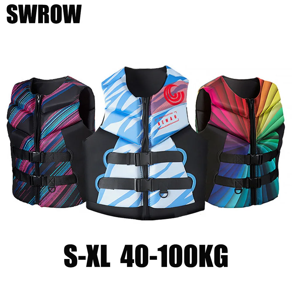 Adults Life Vest Surf Vest Kayak Wakeboard Motorboats Raft Rescue Boat Fishing Water Sports Swimming Drifting Rescue Life Jacket