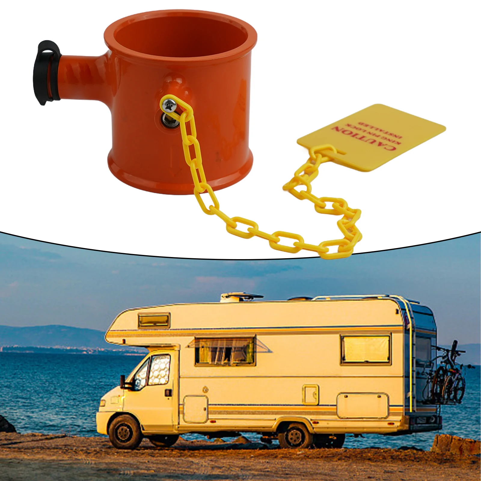 

For RVs And Trailers RVs Truck Lock Wheel Lock Theft Prevention Travel Security Anti Theft Lock Robust Construction