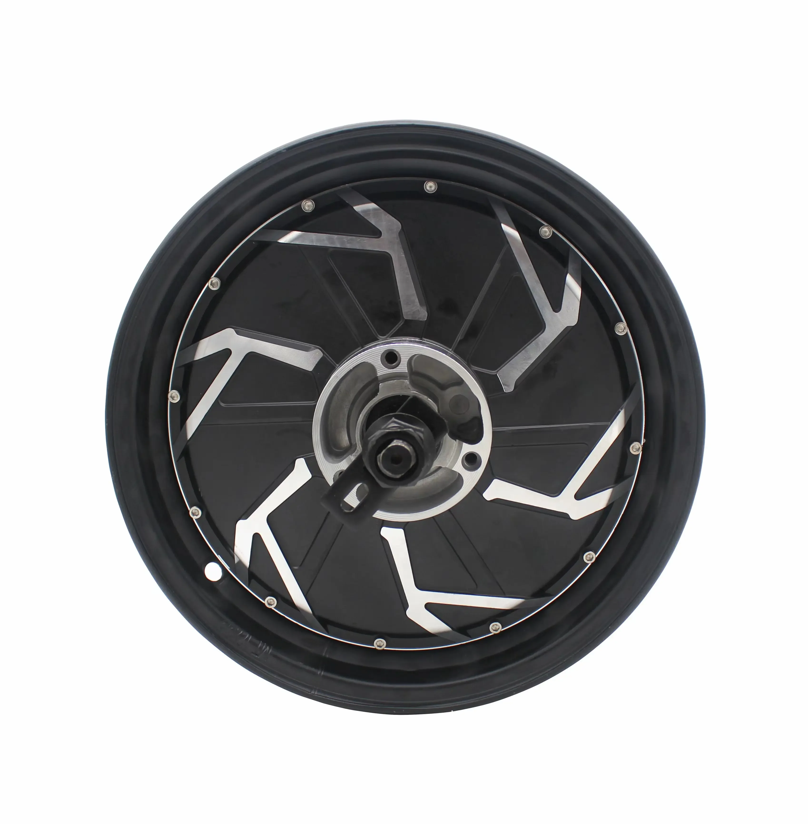 DKYS MOTOR The speed of 12-inch 30H1500W hub motor with DK72300S controller can reach 80km/h