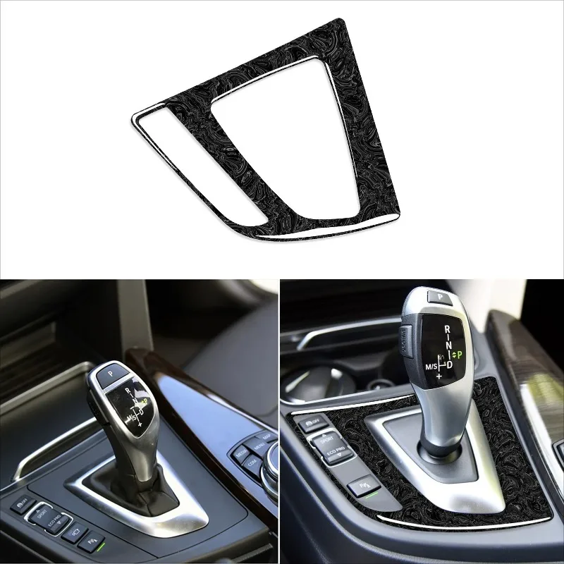 

For BMW 3 Series G20 F30 2012-23 Marble Black Center Console Dashboard Panel Trim Interior Styling Upgrade Car Accessories Parts