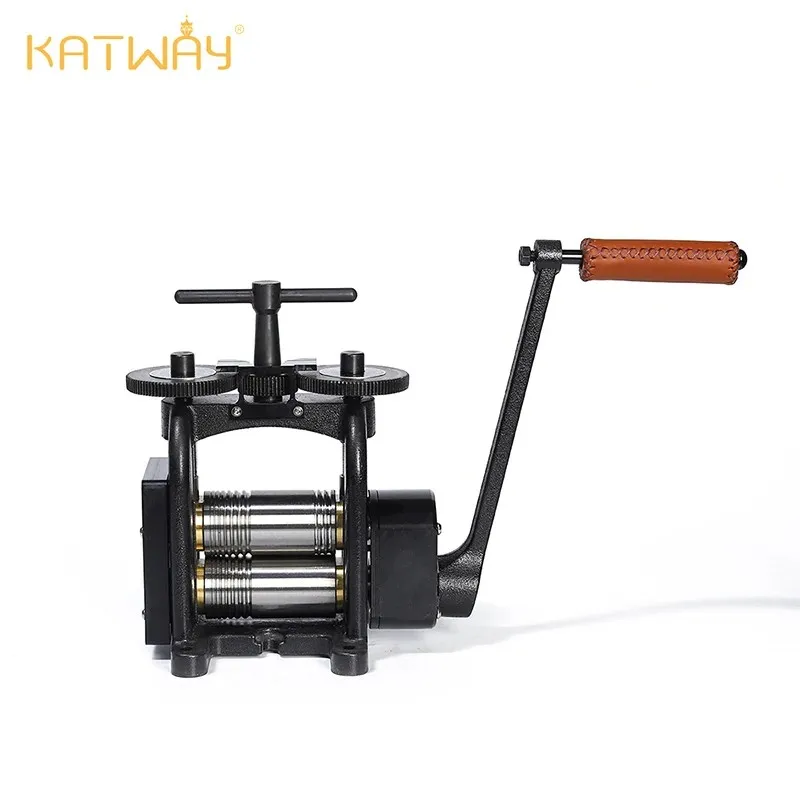 KATWAY 디자이너 전문 LL-RM05 수동 조합 롤링 밀, 110mm 롤 쥬얼리 기계