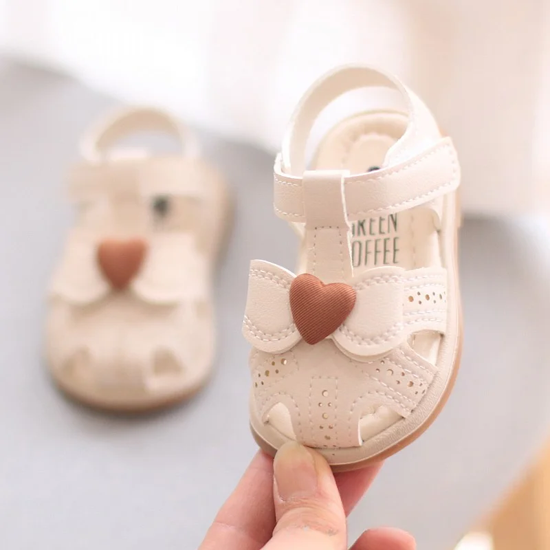 Summer Baby Shoes Girls Sandals 0-2 Year Old Shoe Children Anti-skid Soft Soles Walking Princess Shoes сандалии для девочек