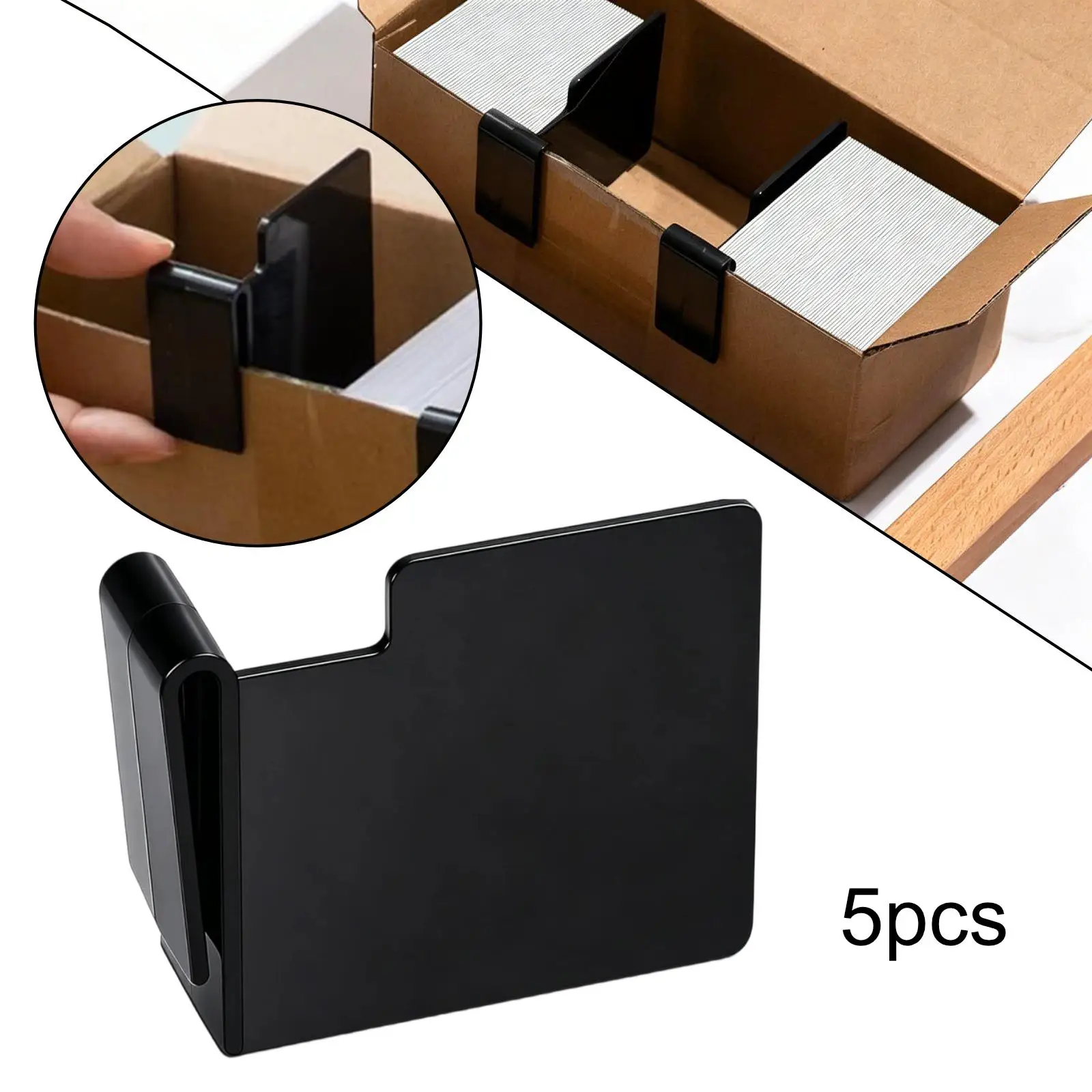 

5x Trading Card Divider Accessories with Tabs Compatible Versatile Holder Replacement Collection Storage Separator Clips