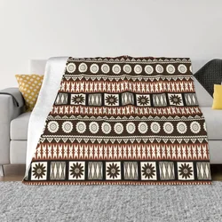 Fijian Masi - Tapa Throw Blanket Soft Beds Softest Blankets