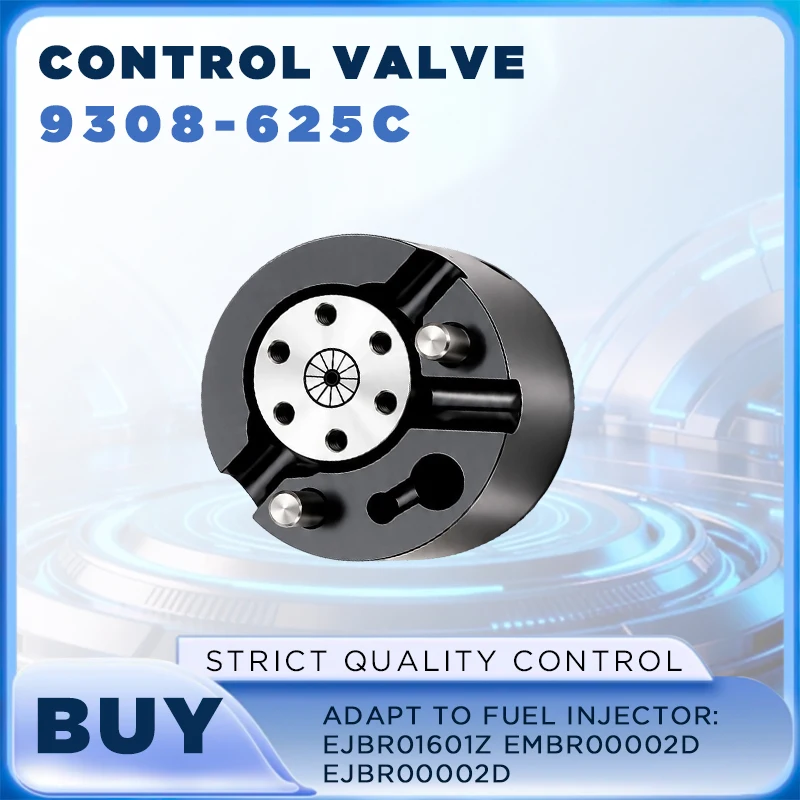 9308-625C Three-Groove Control Valve For EJBR01601Z EJBR02201Z EJBR01302Z Common Rail Injectors,Fuel Flow Regulation.LJ2330