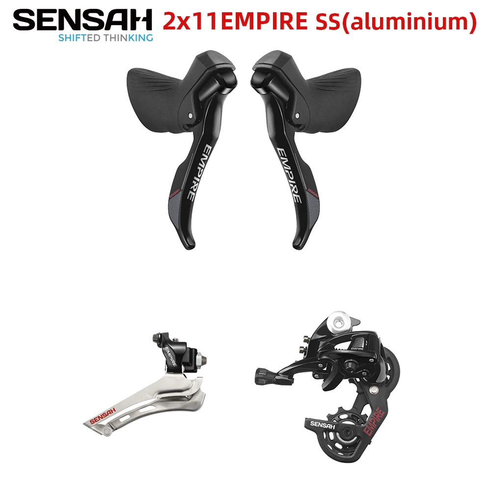 SENSAH EMPIRE 4 Kits GS/SS 2x11 Speed 22s Road Groupset R/L Shifter+FD+RD Derailleurs aluminium