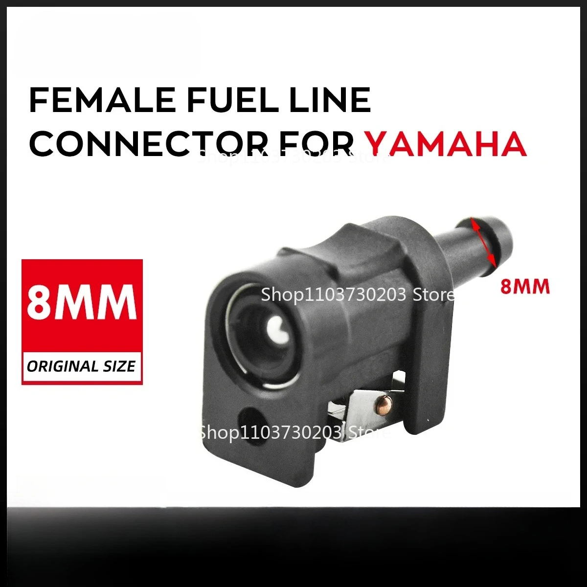 

8 мм 5/16 ''женский разъем топливопровода, фитинги, адаптер для Yamaha Parsun Hidea, подвесной двигатель, шланг, аксессуары для лодок