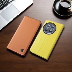 Nappa Genuine Leather Wallet Case For OnePlus 13 13R 12 12R 11 11R 10 10T 10R 9 9R 9RT 8 8T 7 7T Pro Magnetic Flip Cover Book