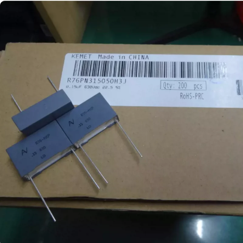 10pcs-100pcs KEMET AV R76 0.15uf/630V 150nf u15 154 MKP brand new film capacitor 22mm