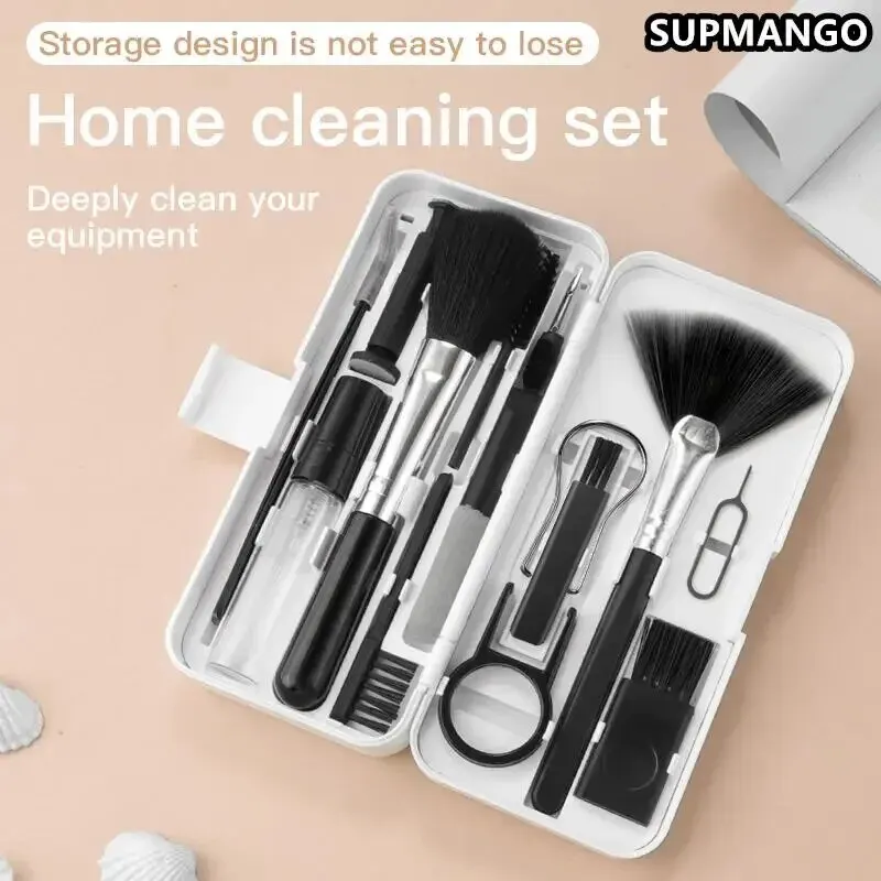 Q10 Multi-Piece Cleaning Kit, Multi-Functional Laptop Screen Cleaner, Mobile Phone Cleaning Tools, Headphones, Keyboard Cleaning