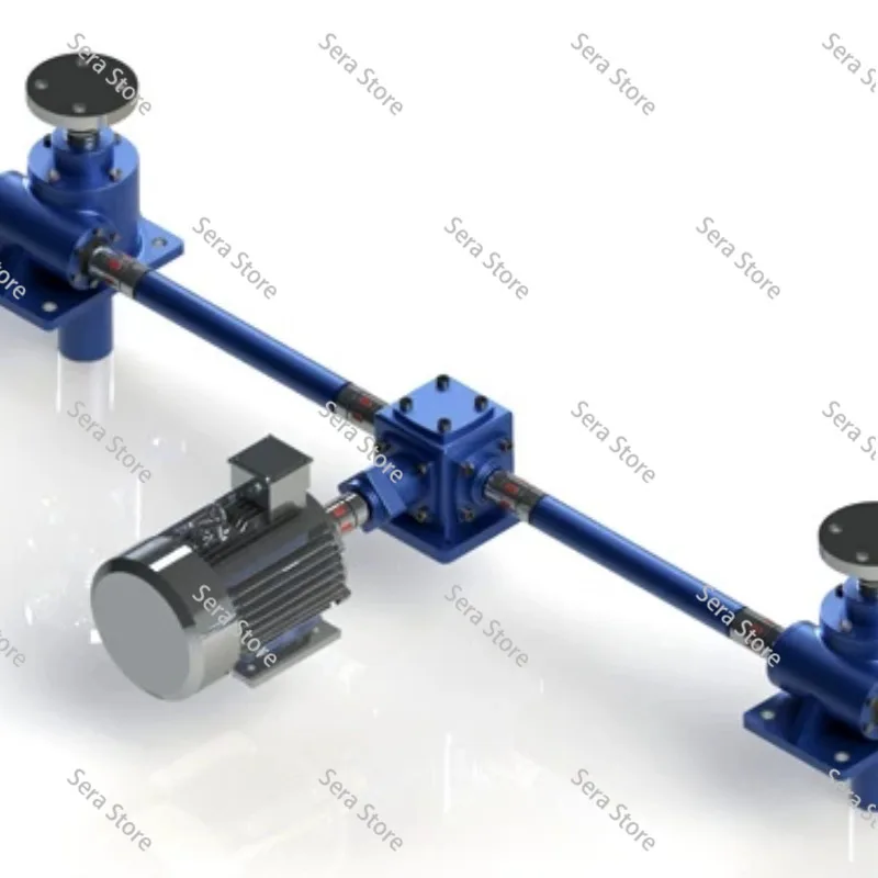 Screw Jack Hand-Crank Electric Worm Gear Screw Lifter Worm Gear Reducer