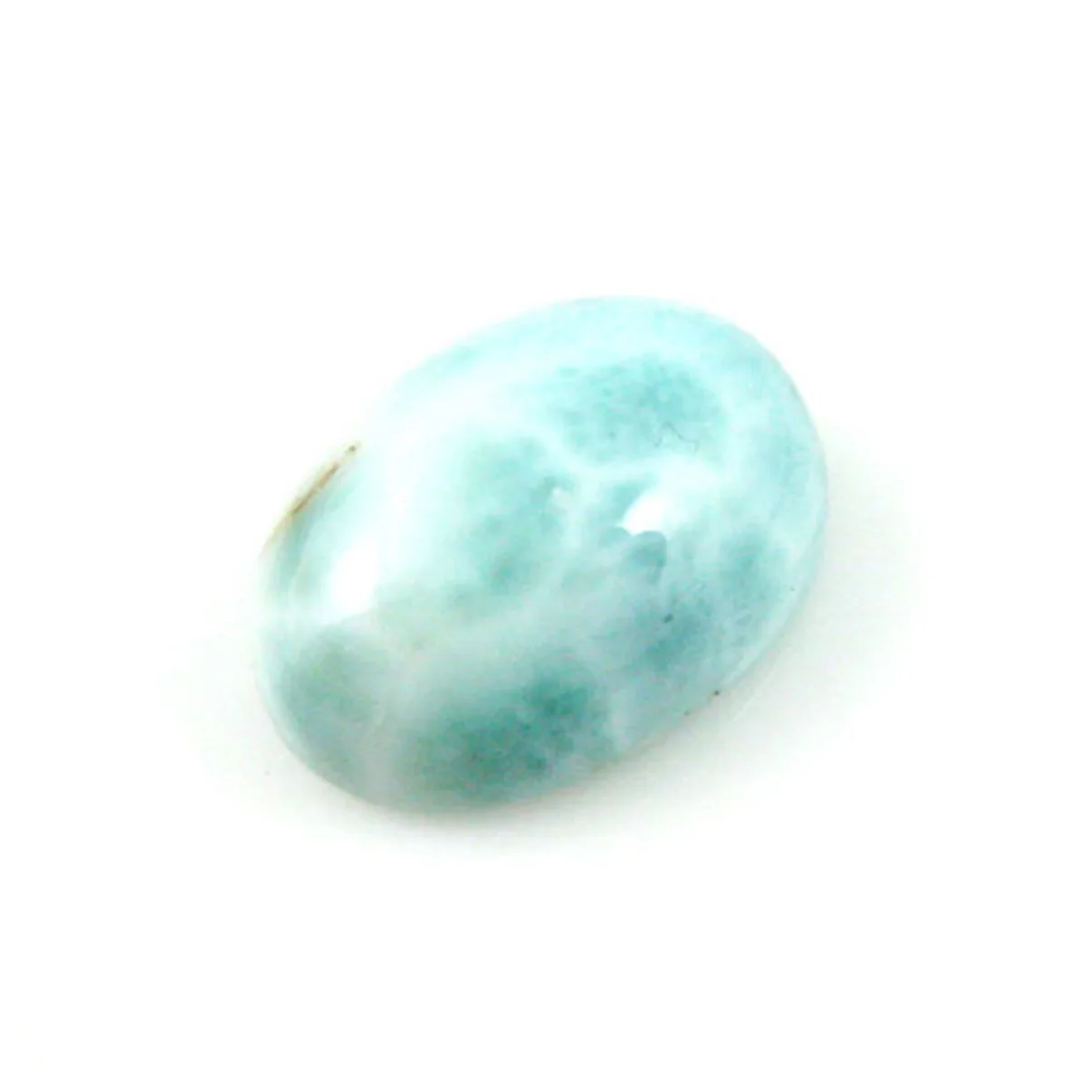 

10x15mm Natural Larimar Cabochon Pear Sky Blue Color Loose Gemstone Retail