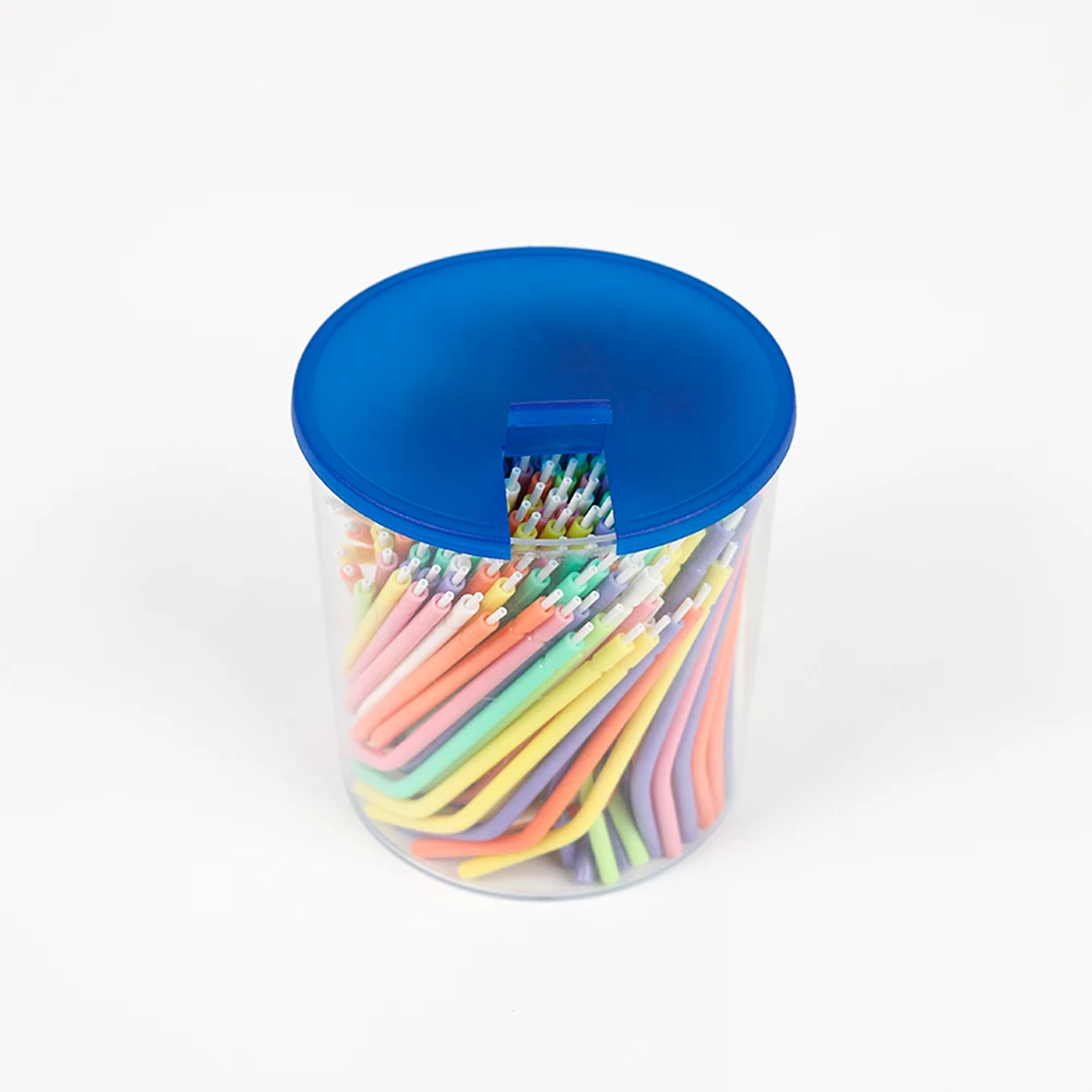 

500 шт. цветных одноразовых стоматологических насадок-распылителей для 3-ходового шприца (воздух/вода)