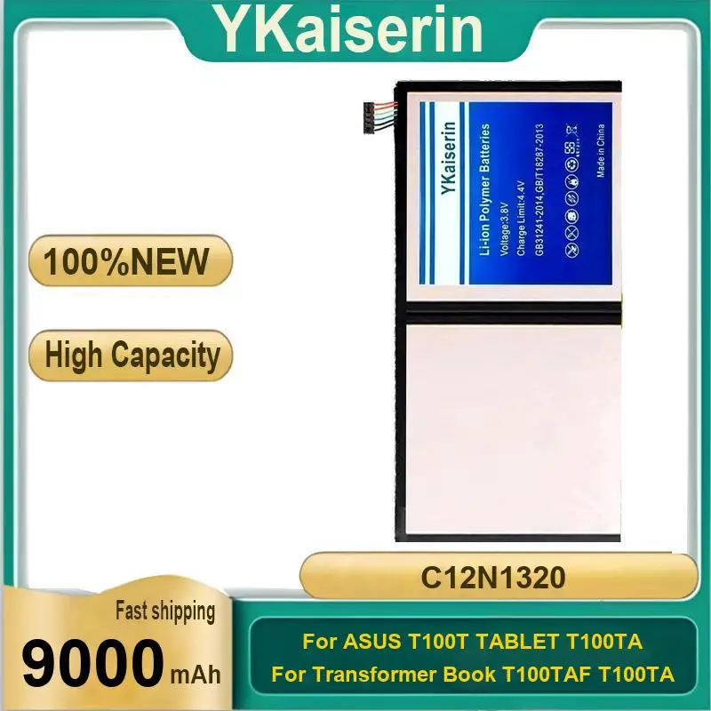 

Tablet Battery C12N1320 9000Mah For Asus T100T T100TA Transformer Book T100TAF