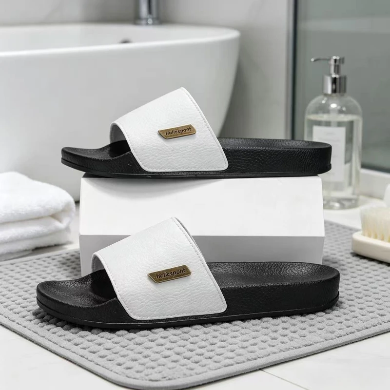 

Shoes Men Sandals Slippers Fashion Flip Flops Casual Innovative Design Shoes Men Soft-soled Lightweight Home Slippers Sneakers