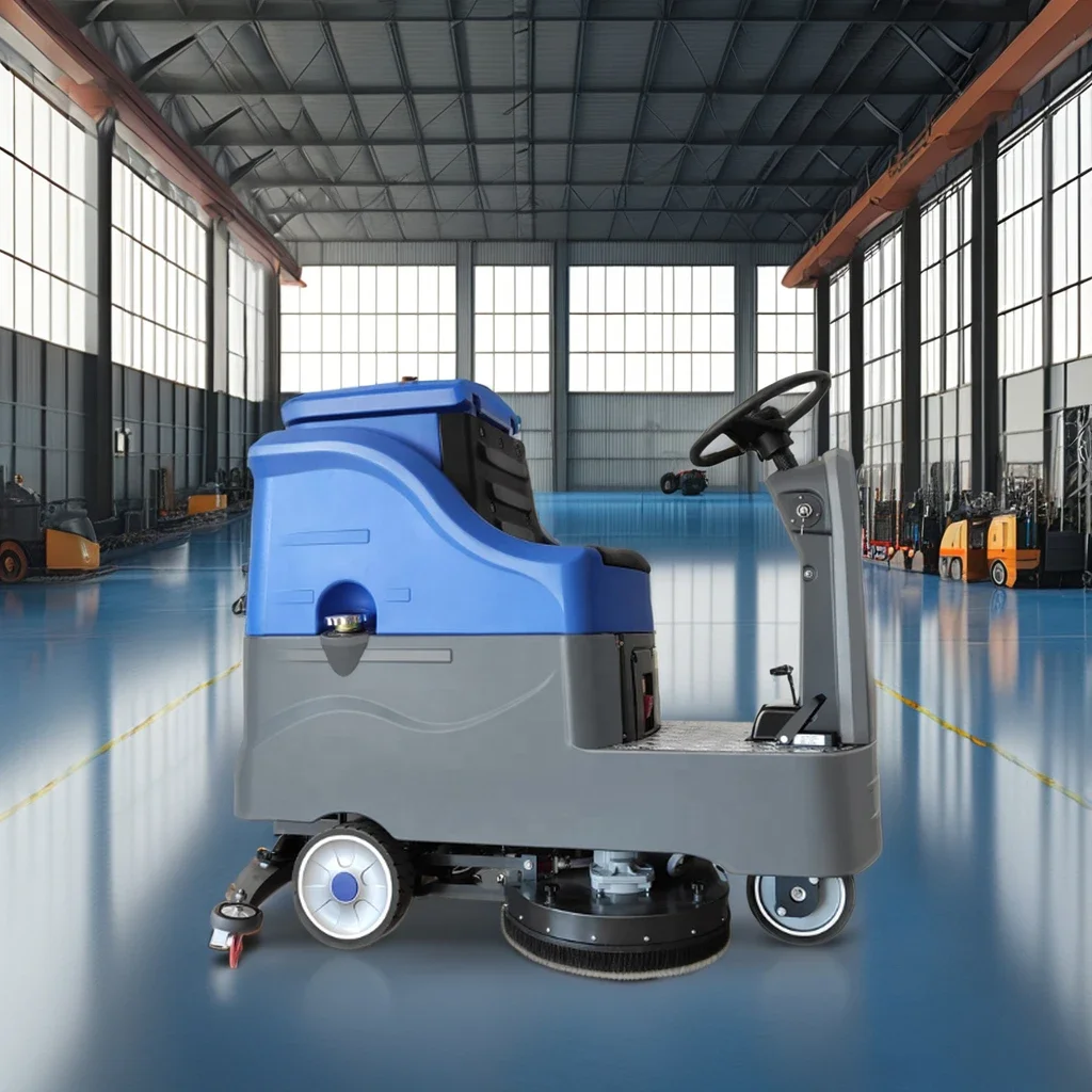 YG 3-in-1 Electric Floor Scrubber Machine Simple To Use Long-Term Battery Life Top Sales for Factory Workshops