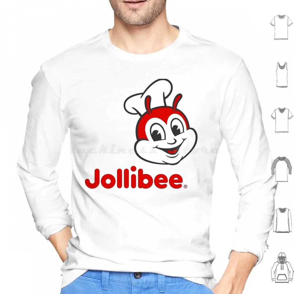 Jollibees Hoodies Long Sleeve Jollibee Killa Manila Sick Filipino Love Lolas Adobo Cook In Philippines Pinoy Sun Code