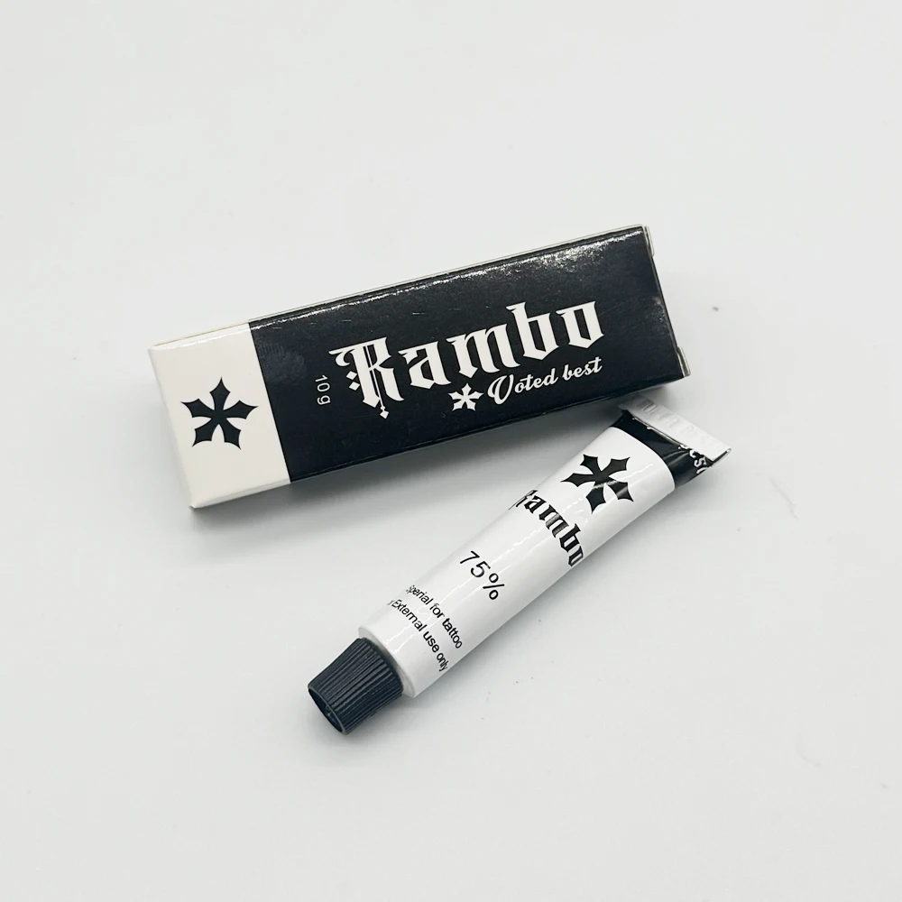 Rambo-creme de Tatuagem Antes da Operação Maquiagem Semi Permanente Microblading Sobrancelha Lábios Forro Piercing 75 10g